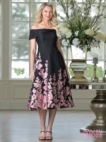 Marsoni by Colors Style #MV1414 #0 default Rose/Black frontface vertical thumbnail