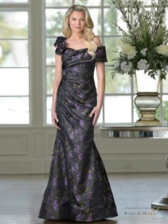 Rina di Montella Style No. RD3523 #0 default Black/Purple frontface vertical thumbnail