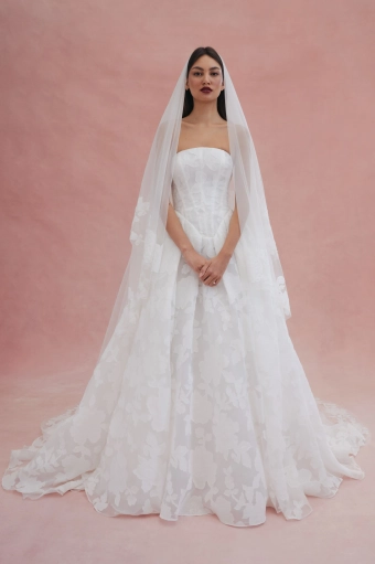 Jenny by Jenny Yoo Skylar Veil #0 default frontface vertical thumbnail
