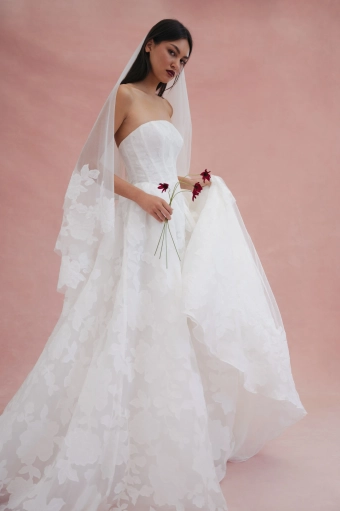 Jenny by Jenny Yoo Skylar Veil #1 frontface vertical thumbnail