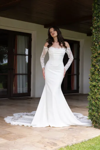 Elissar Bridal Style #Brianna #0 default frontface vertical thumbnail
