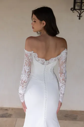 Elissar Bridal Style #Brianna #6 backface vertical cropped thumbnail