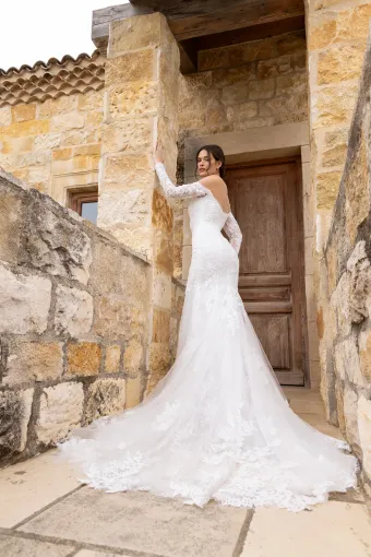 Elissar Bridal Style #Dalia #1 backface vertical thumbnail