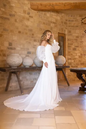 Elissar Bridal Style #Everly #3 frontface vertical thumbnail