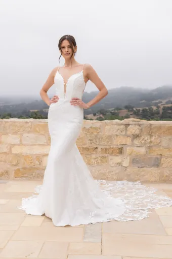 Elissar Bridal Style #Freya #0 default frontface vertical thumbnail