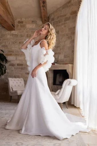 Elissar Bridal Style #Hazel #1 frontface vertical thumbnail