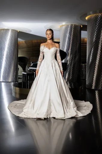 Elissar Bridal Style #Lenora #0 default frontface vertical thumbnail