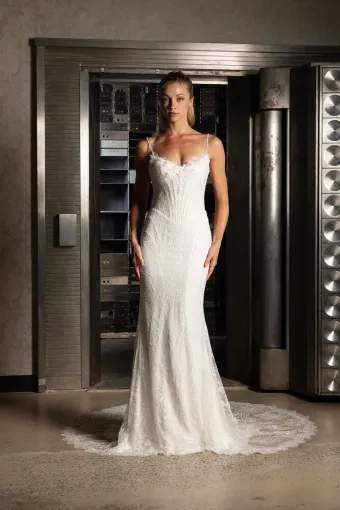 Elissar Bridal Style #Zoe #1 frontface vertical thumbnail