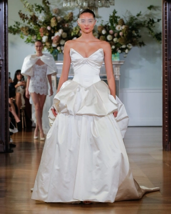 Monique Lhuillier Ascher #0 default frontface vertical thumbnail