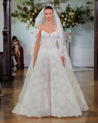 Monique Lhuillier Odette #0 default frontface vertical thumbnail