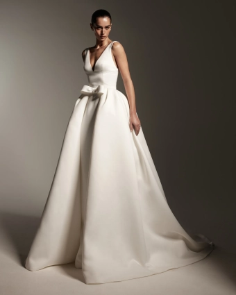 Monique Lhuillier Avalon #0 default frontface vertical thumbnail