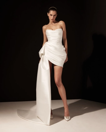 Monique Lhuillier Brea #0 default frontface vertical thumbnail