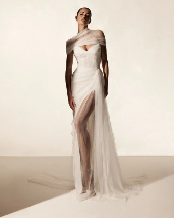 Monique Lhuillier Sunset #0 default frontface vertical thumbnail