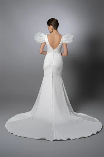Monte Durham for Elissar Bridal #1 backface vertical thumbnail