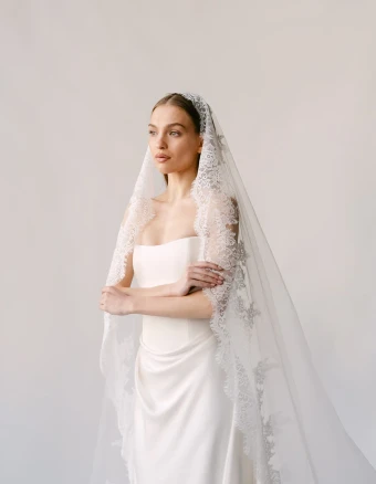 Alyssa Kristin Style Anais With Gabriela Veil #4 frontface vertical cropped thumbnail