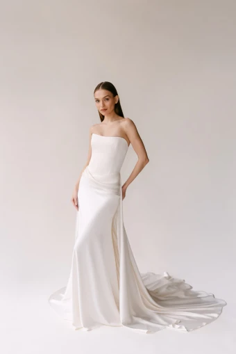 Alyssa Kristin Style Mara With Overskirt #0 default frontface vertical thumbnail