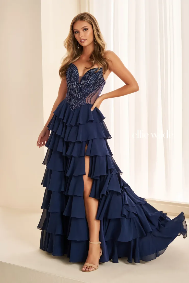 EW38019 #4 Navy Blue frontface vertical picture