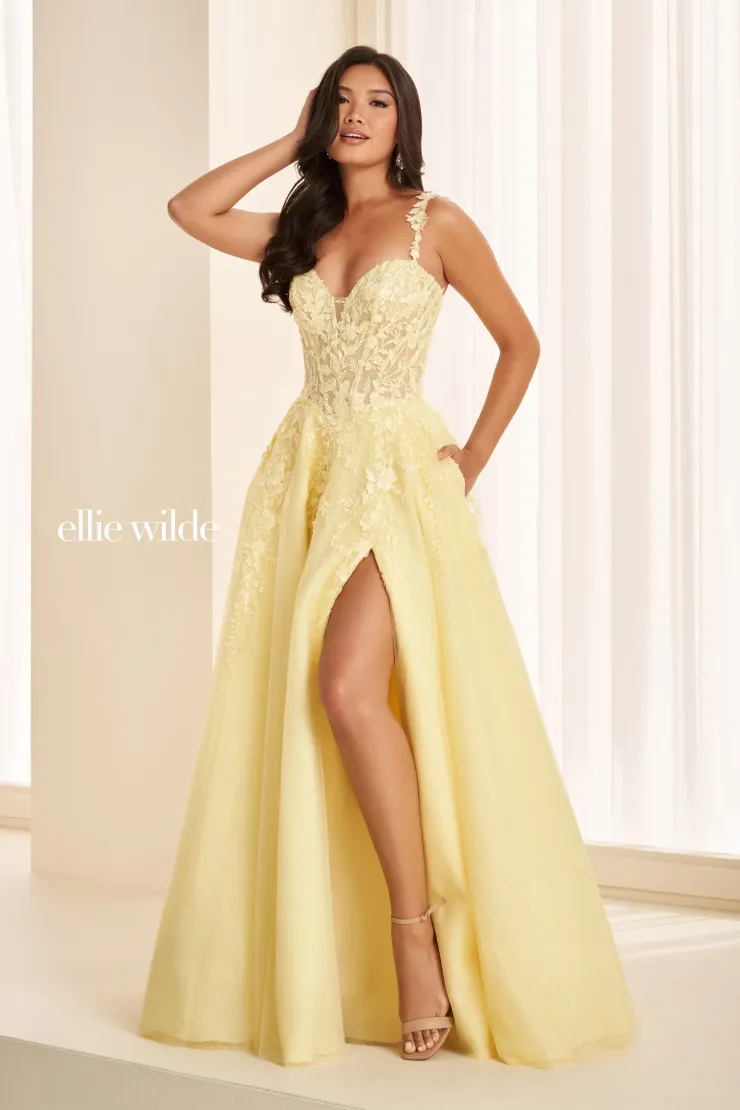 EW38124 #4 Light Yellow frontface vertical picture