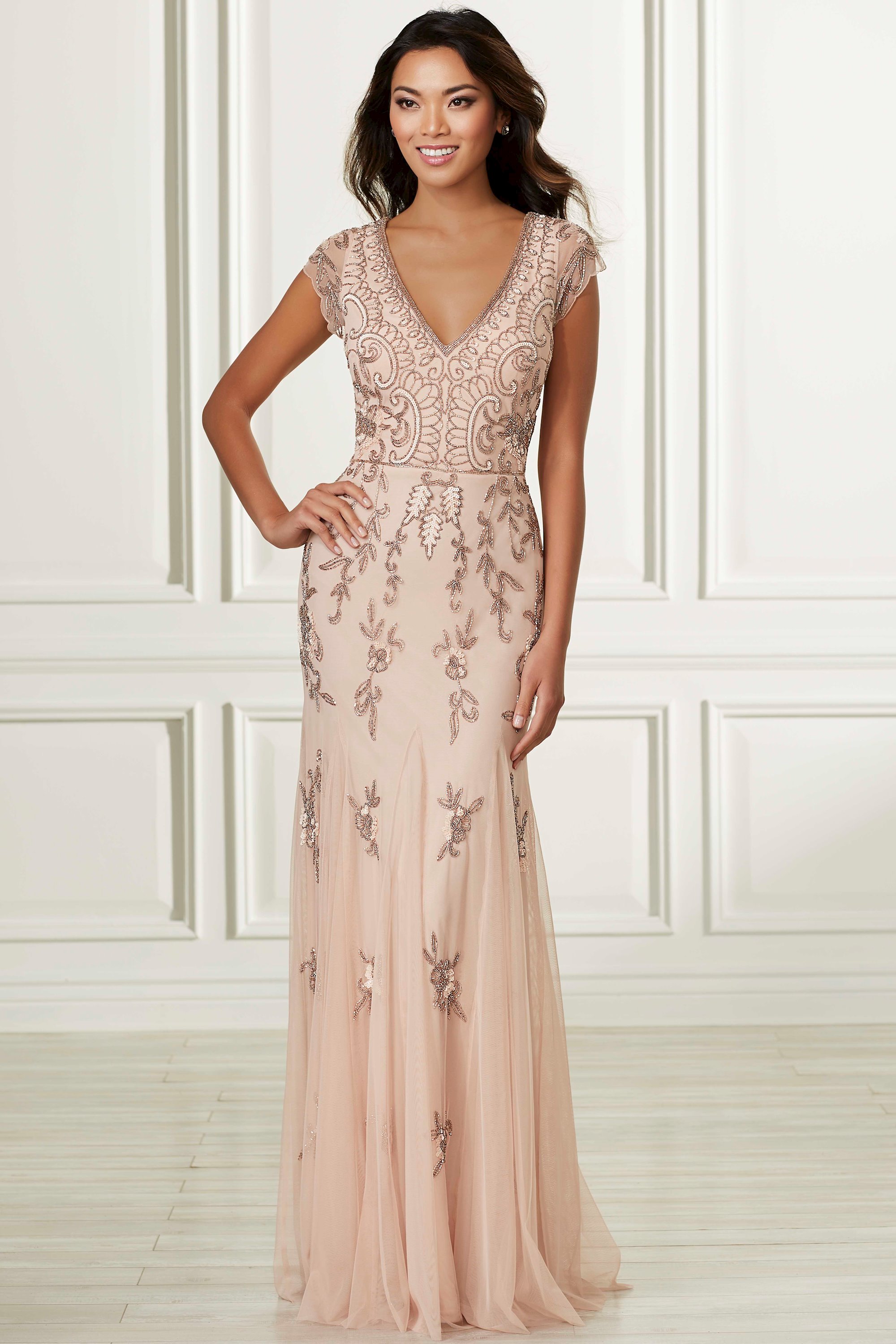 Adrianna Papell Elegante Macys Vestidos Adrianna Papell Petite