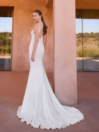 Pronovias Gypselle #4 backface vertical thumbnail