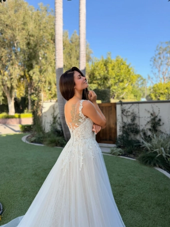 Evelyn Bridal Roneet #3 backface vertical cropped thumbnail