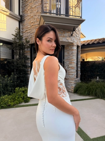 Nantes Collection by Evelyn Bridal Elira #4 backface vertical cropped thumbnail