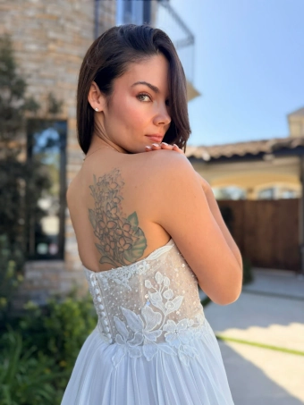 Nantes Collection by Evelyn Bridal Lumaire #4 backface vertical cropped thumbnail
