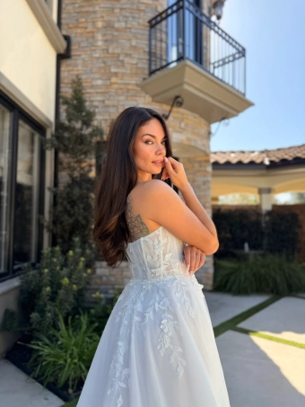 Nantes Collection by Evelyn Bridal Sorrel #4 backface vertical cropped thumbnail