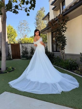 Nantes Collection by Evelyn Bridal Clove #1 default backface vertical thumbnail