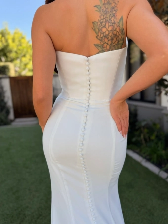 Nantes Collection by Evelyn Bridal Clove #4 backface vertical cropped thumbnail