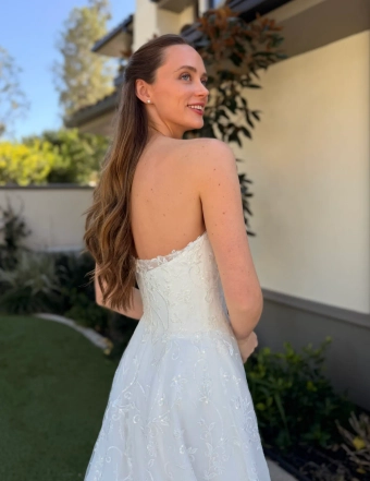 Nantes Collection by Evelyn Bridal Lorren #4 backface vertical cropped thumbnail