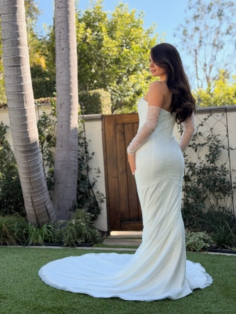 Nantes Collection by Evelyn Bridal Whitney #2 default backface vertical thumbnail