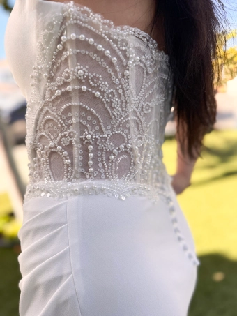 Nantes Collection by Evelyn Bridal Soreya #3 backface vertical cropped thumbnail