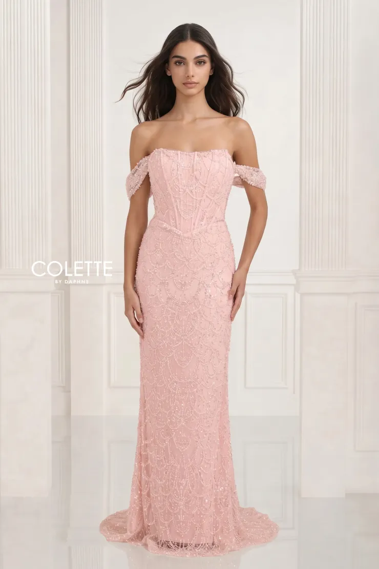 Style CL2801 Colette by Daphne #3 Pink frontface vertical picture