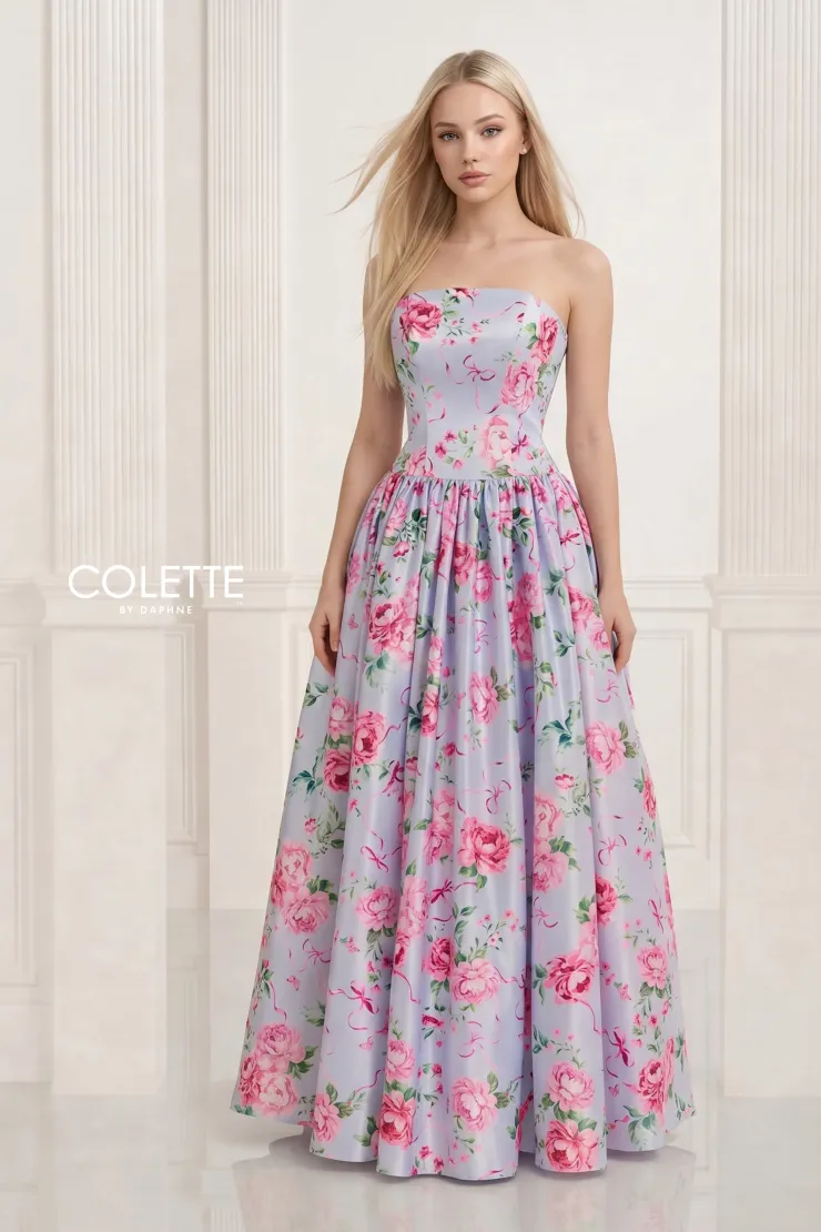 Style CL2806 Colette by Daphne #2 Light Periwinkle/Multi frontface vertical picture