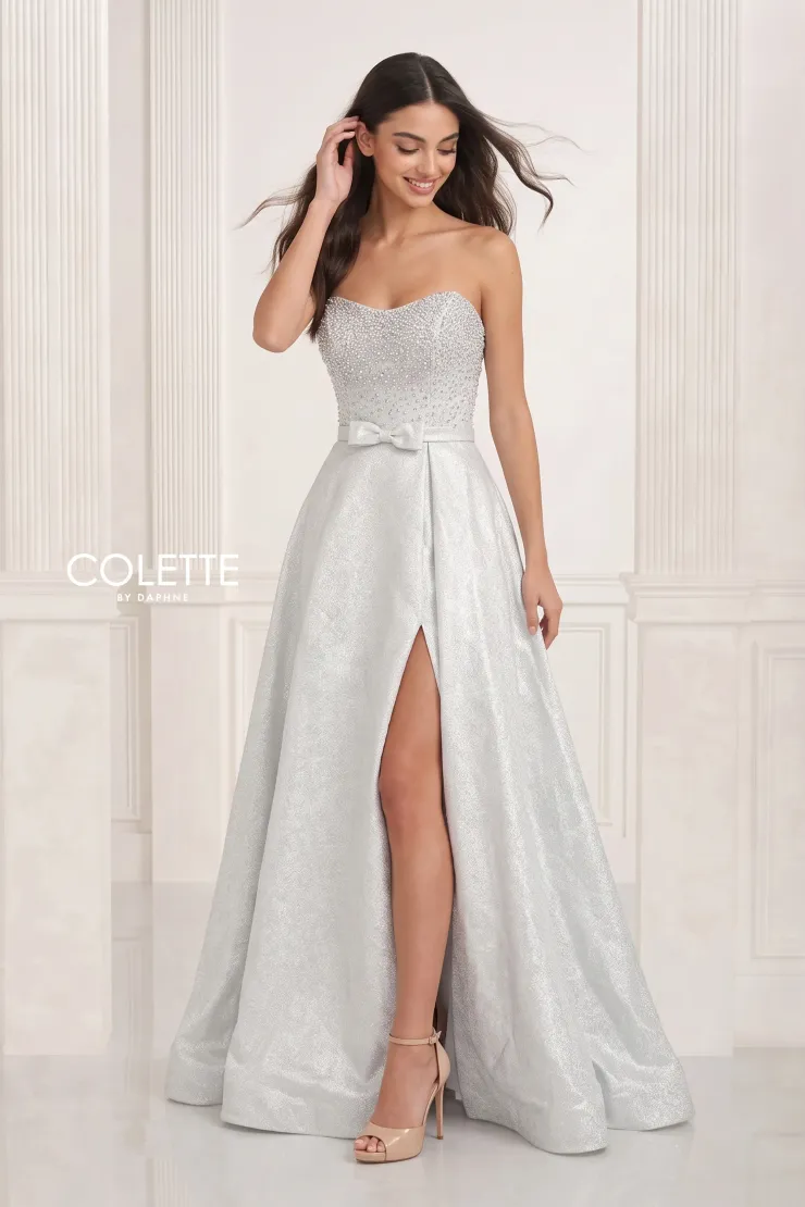 Style CL2811 Colette by Daphne #3 Silver frontface vertical picture