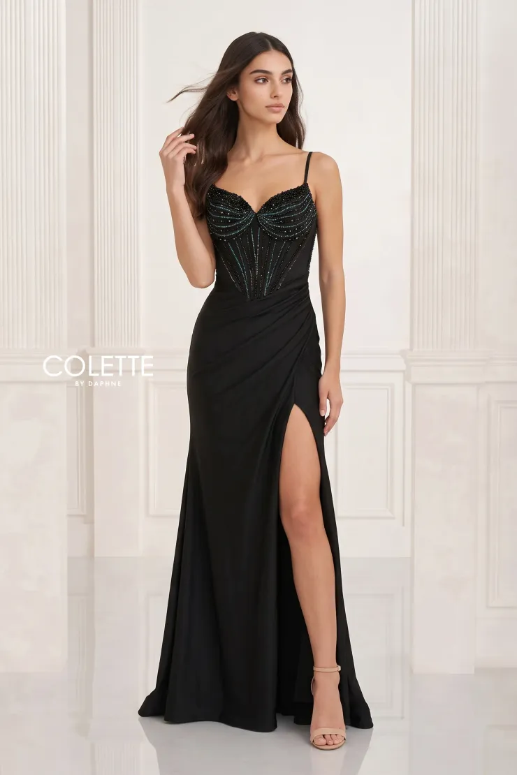 Style CL2821 Colette by Daphne #2 Black frontface vertical picture