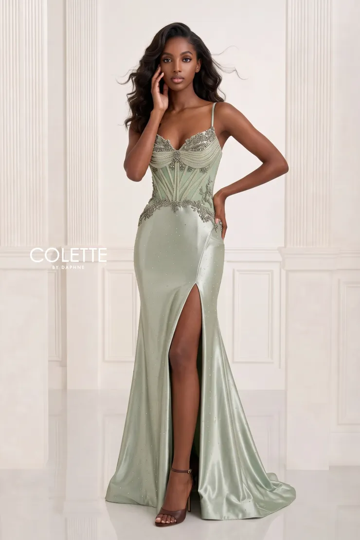 Style CL2826 Colette by Daphne #0 default Sage frontface vertical picture