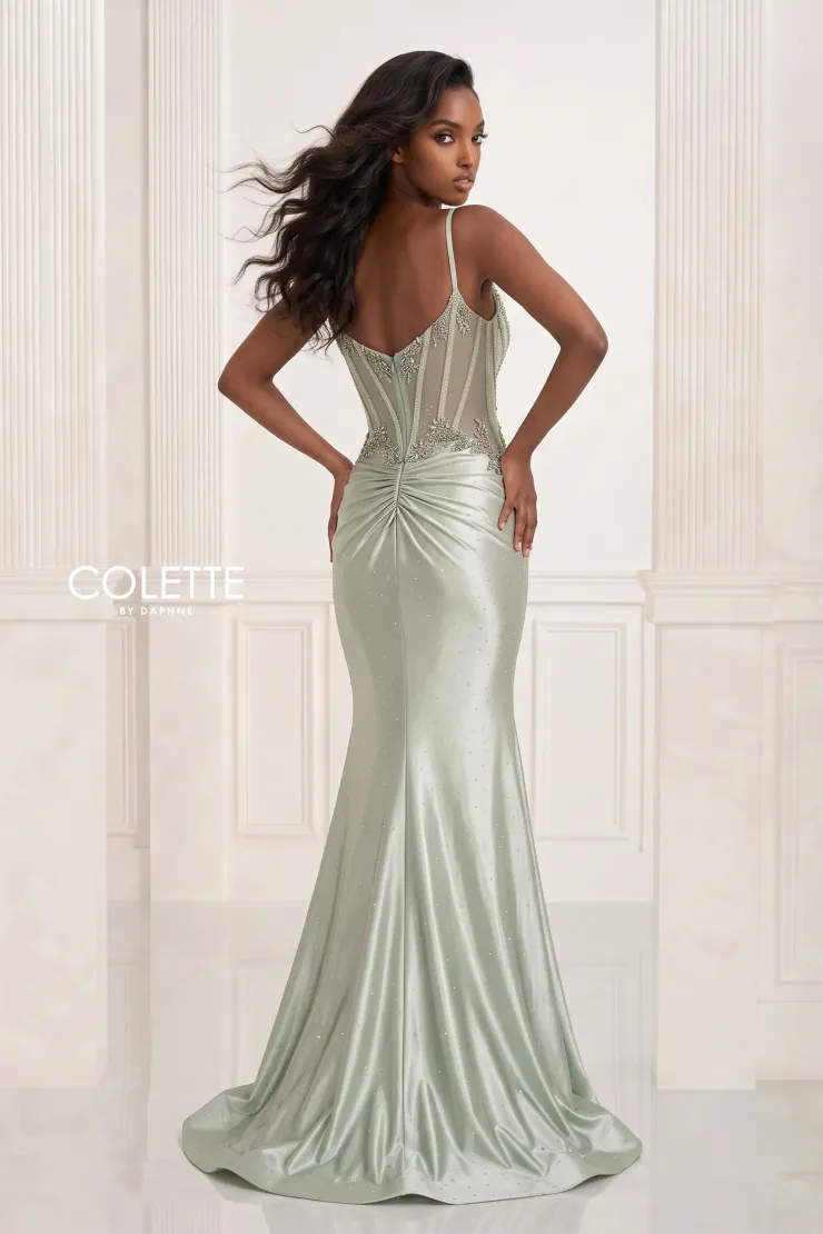 Style CL2826 Colette by Daphne #1 default Sage backface vertical picture