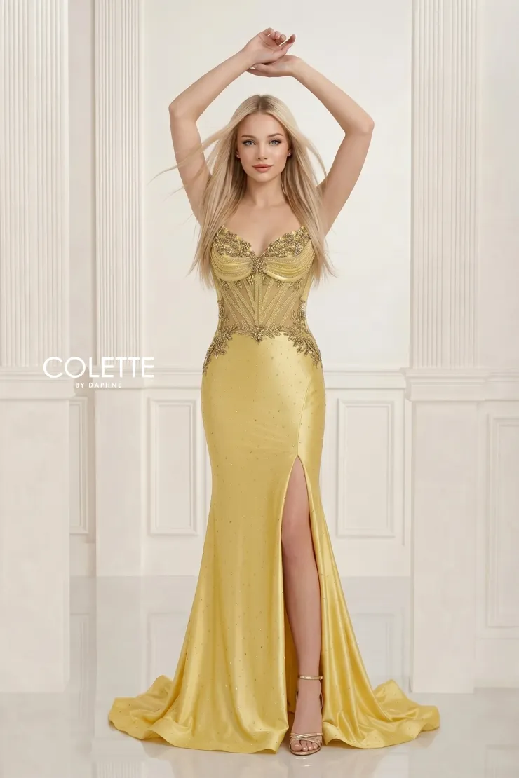 Style CL2826 Colette by Daphne #3 Yellow frontface vertical picture