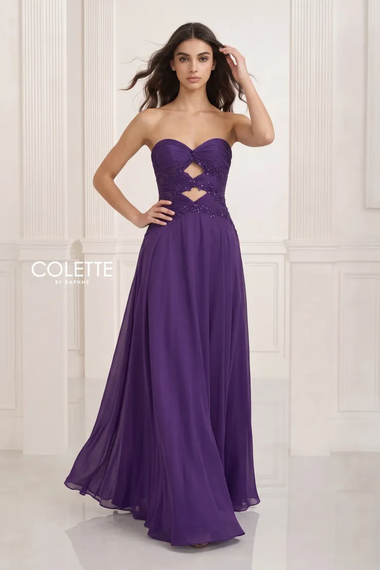 Style CL2851 Colette by Daphne #2 Purple frontface vertical picture