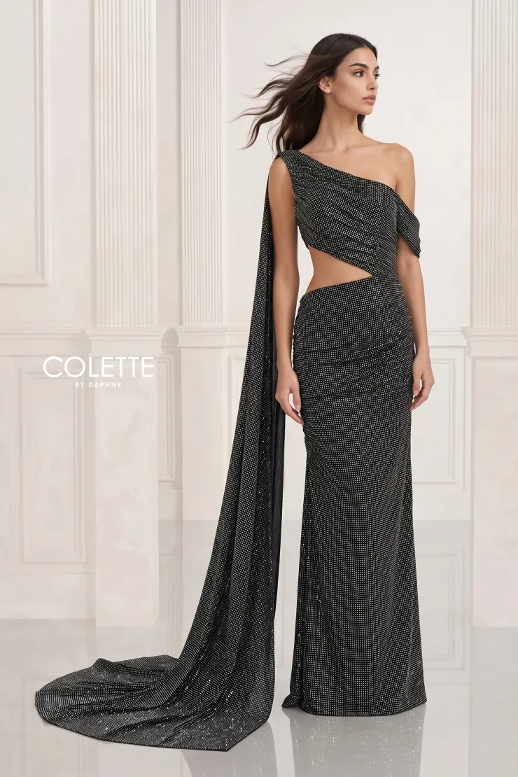 Style CL2906 Colette by Daphne #3 Black frontface vertical picture