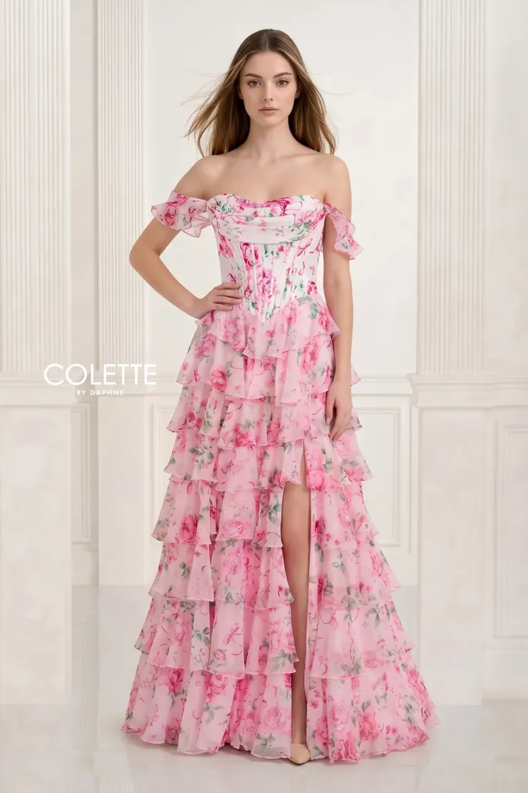 Style CL2936 Colette by Daphne #0 default Pink/Multi frontface vertical picture