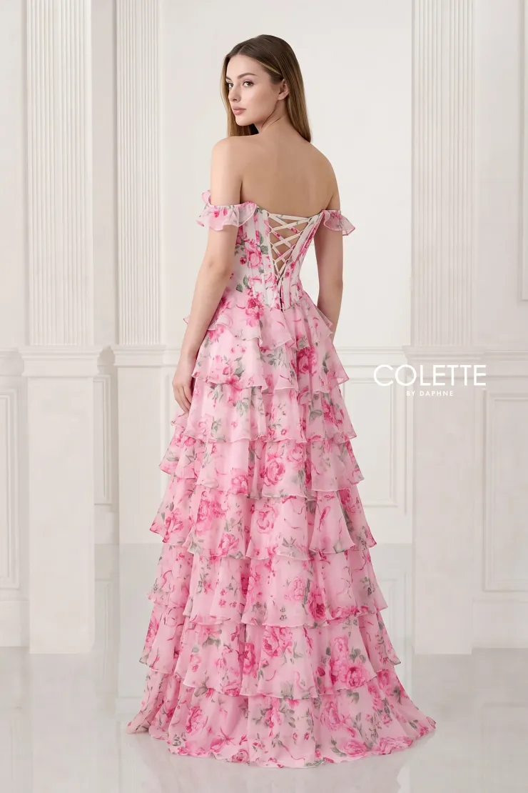 Style CL2936 Colette by Daphne #1 default Pink/Multi backface vertical picture
