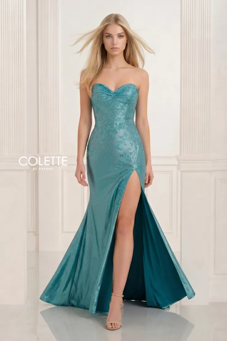 Style CL2946 Colette by Daphne #3 Dark Aqua frontface vertical picture