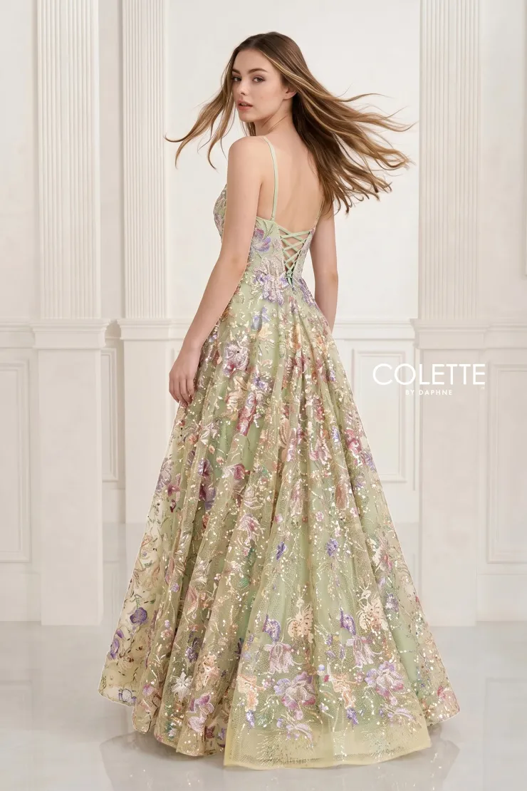 Style CL2961 Colette by Daphne #1 default Sage/Multi backface vertical picture