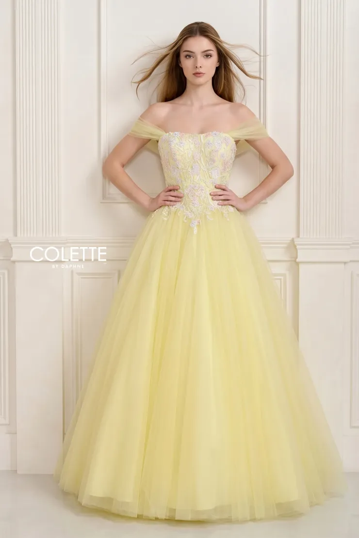 Style CL2966 Colette by Daphne #0 default Buttercup frontface vertical picture