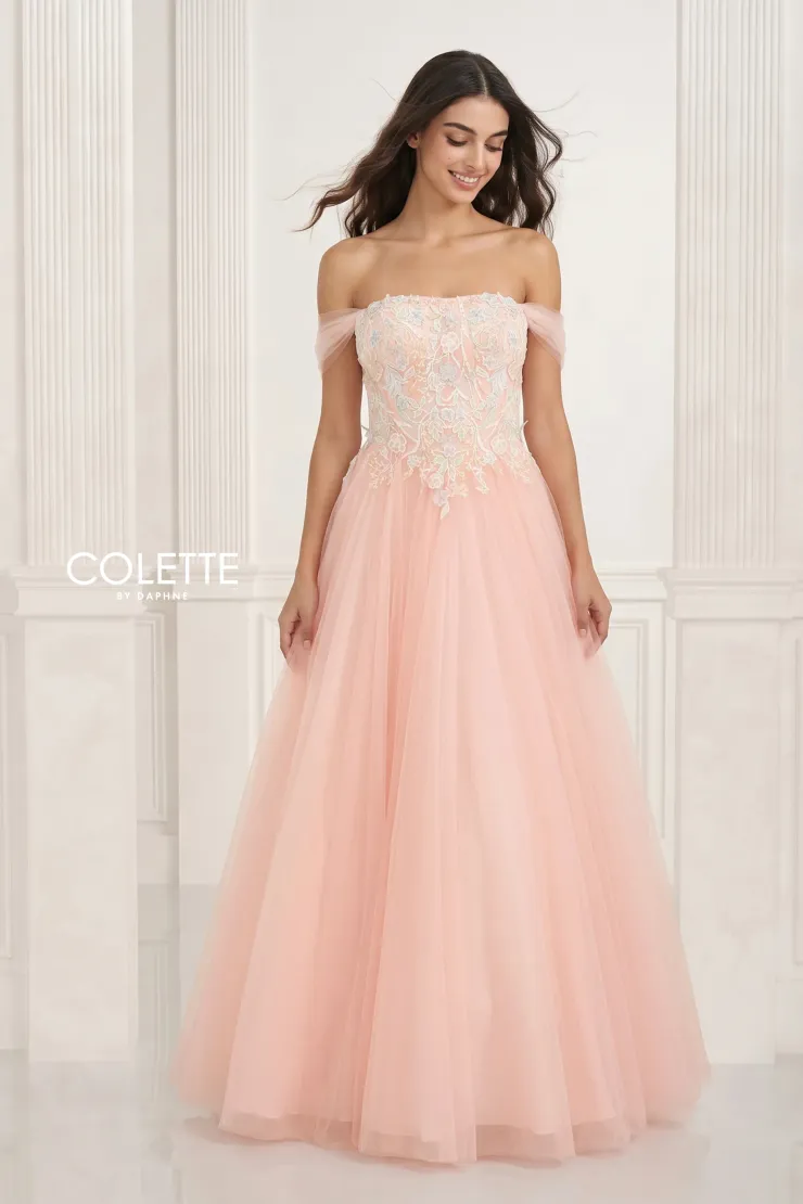 Style CL2966 Colette by Daphne #3 Pink frontface vertical picture