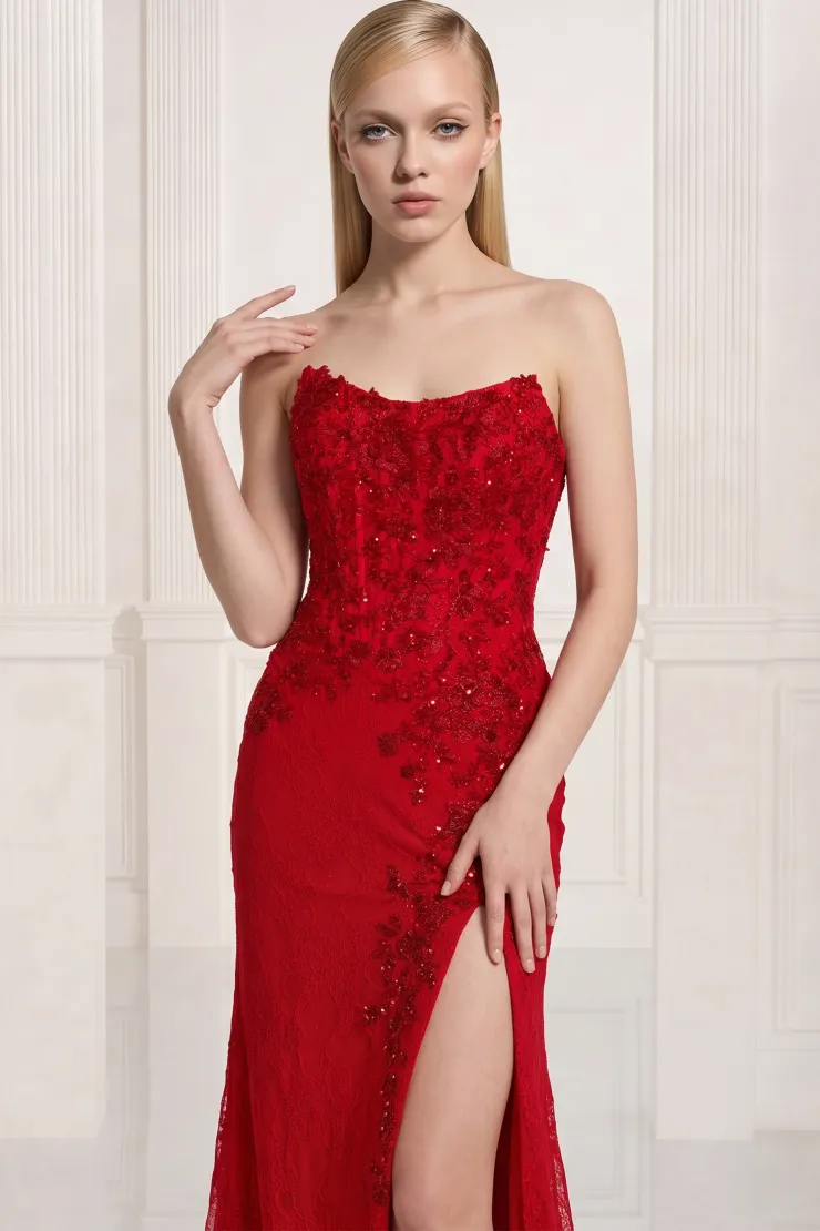 Style CL2981 Colette by Daphne #3 Red frontface vertical cropped picture