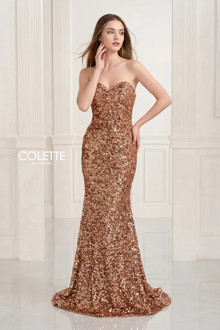 Style CL2996 Colette by Daphne #0 default Rose Gold frontface vertical picture